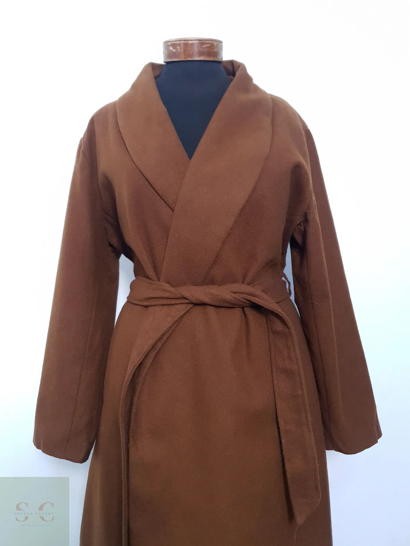 Abrigo Mujer Terracota Talla XL 2