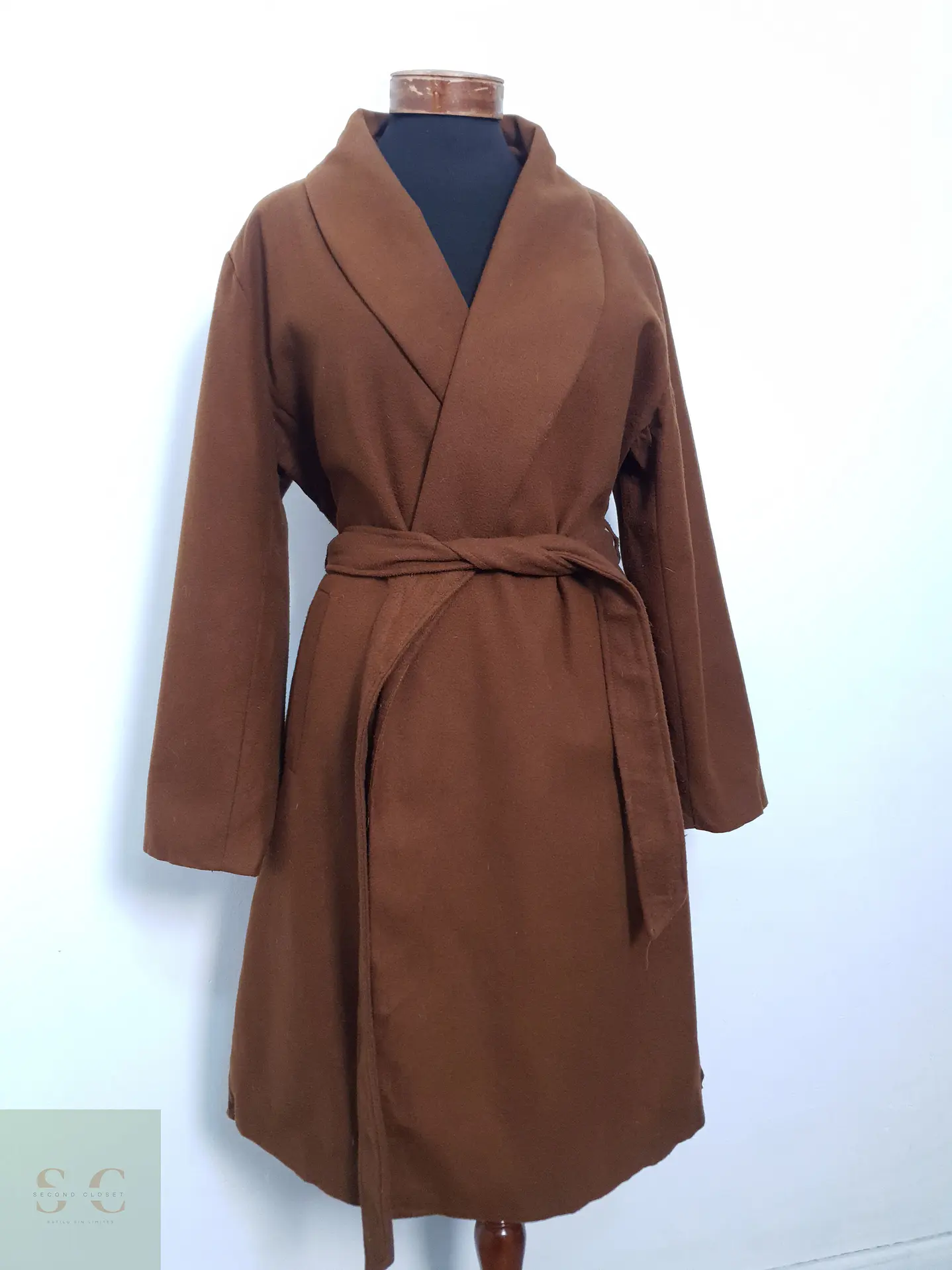 Abrigo Mujer Terracota Talla XL 4
