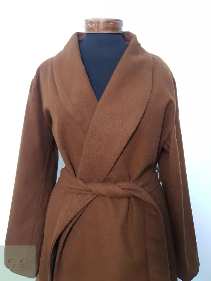 Abrigo Mujer Terracota Talla XL 6