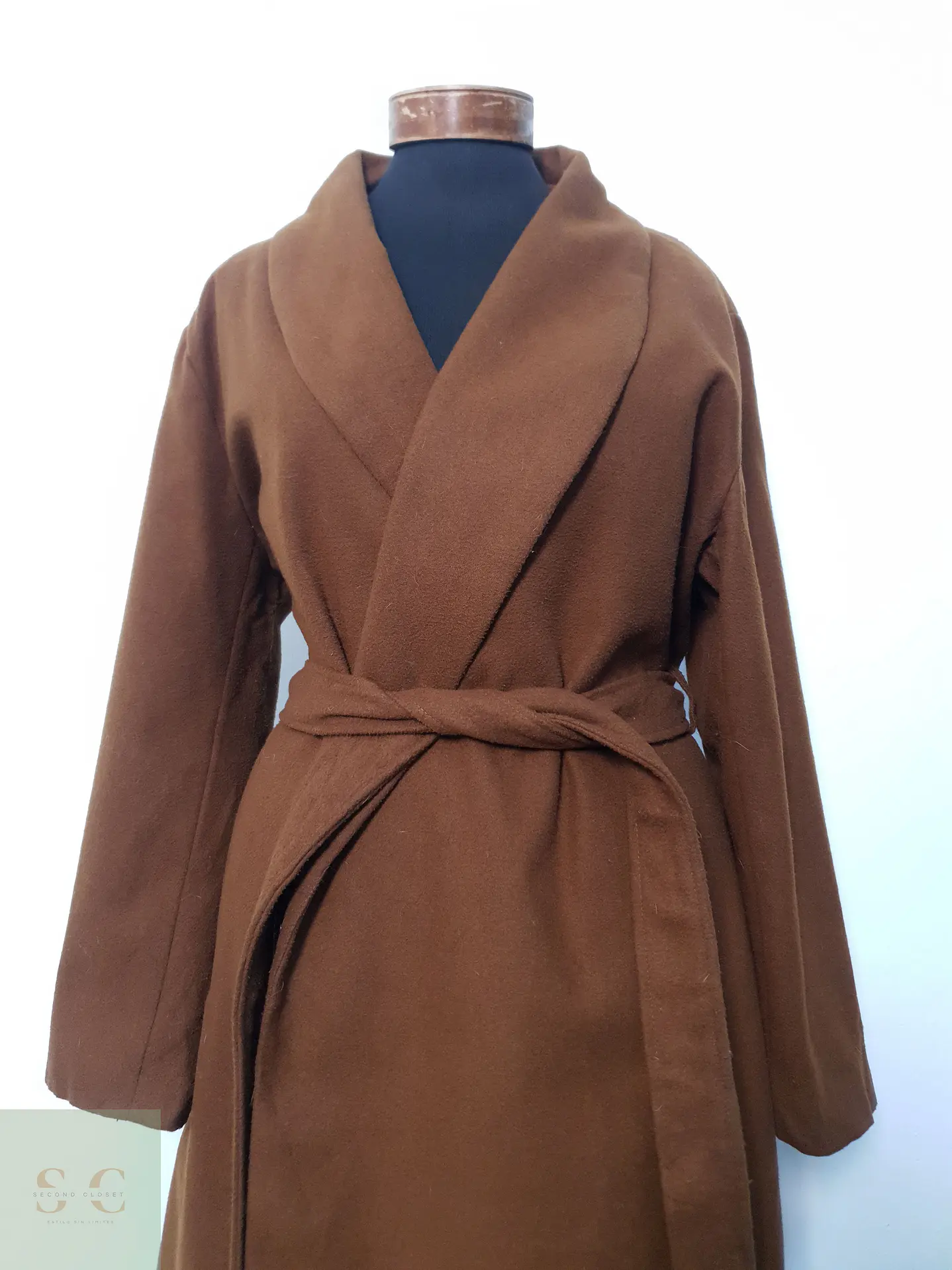 Abrigo Mujer Terracota Talla XL 7