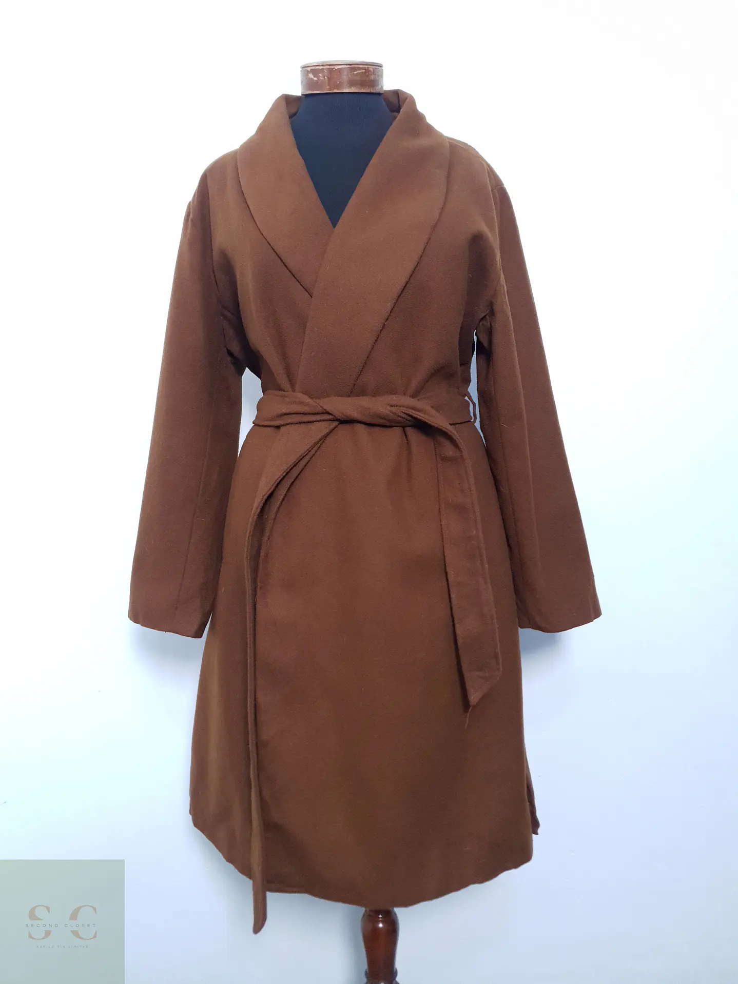 Abrigo Mujer Terracota Talla XL 8