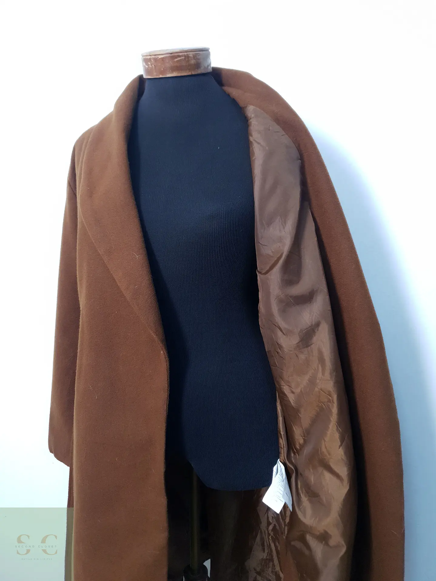 Abrigo Mujer Terracota Talla XL 9