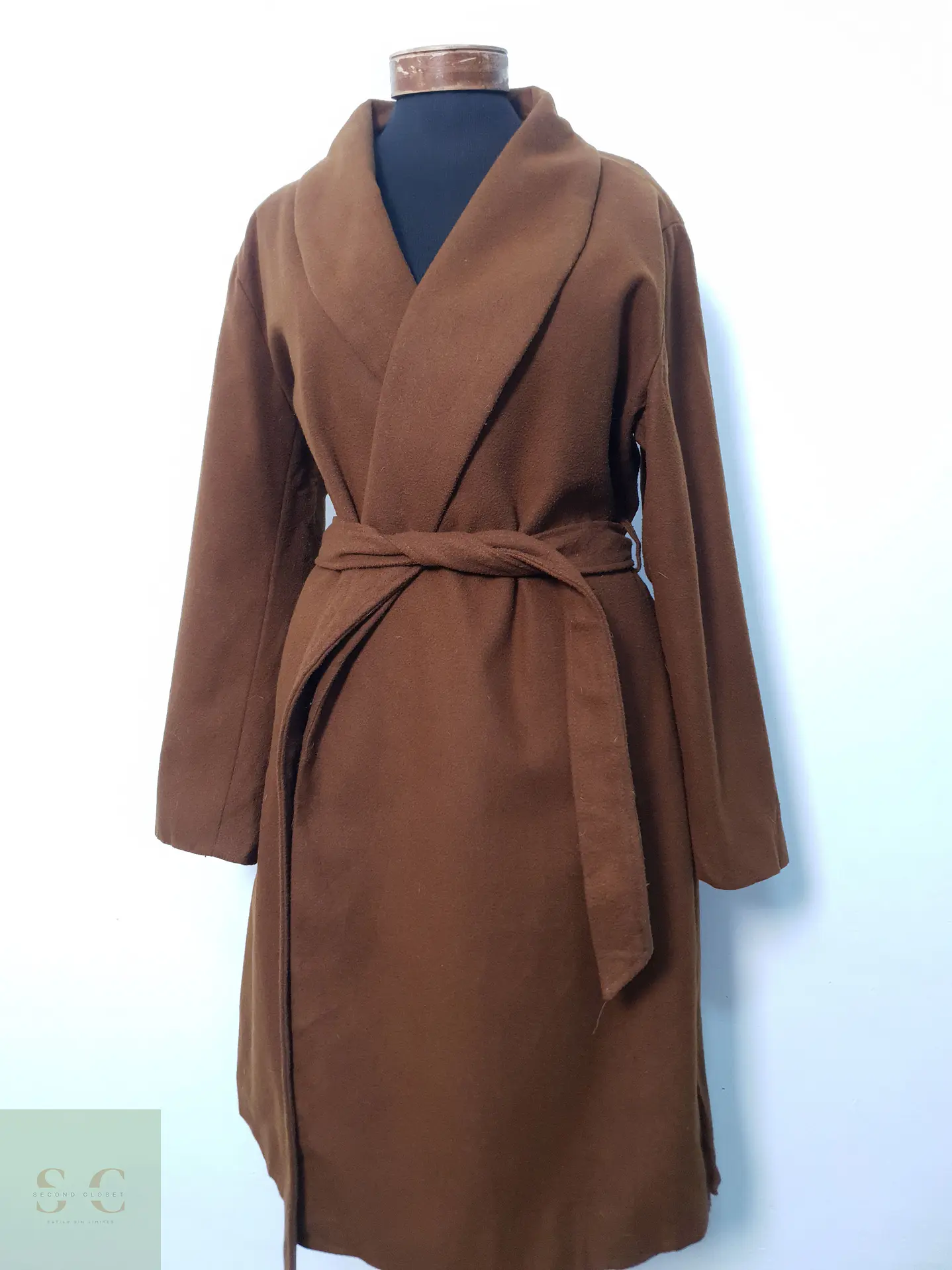 Abrigo Mujer Terracota Talla XL 10