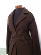 Abrigo Mujer Chocolate Talla ML - Miniatura 7