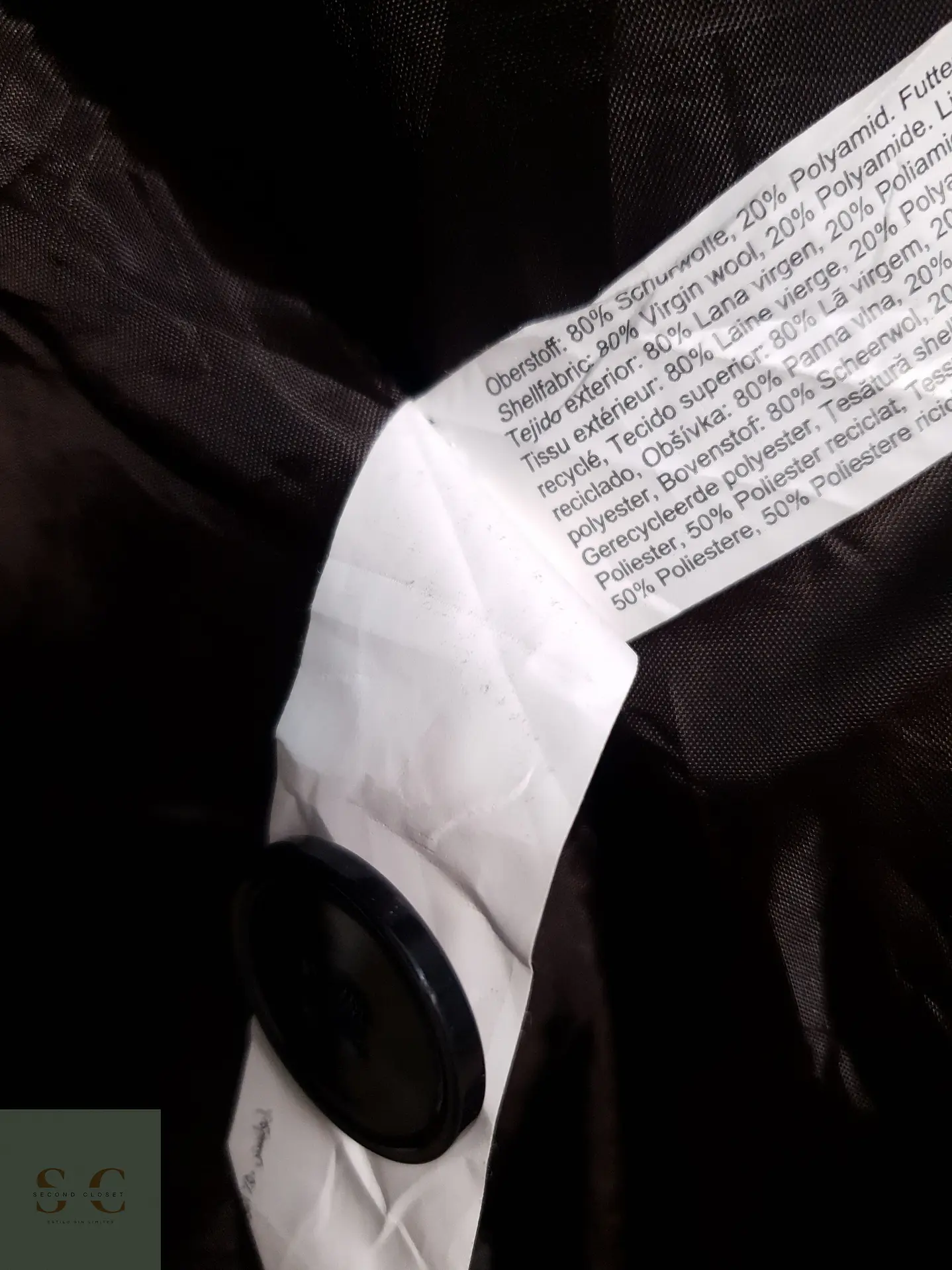 Abrigo Mujer Chocolate Talla ML 11