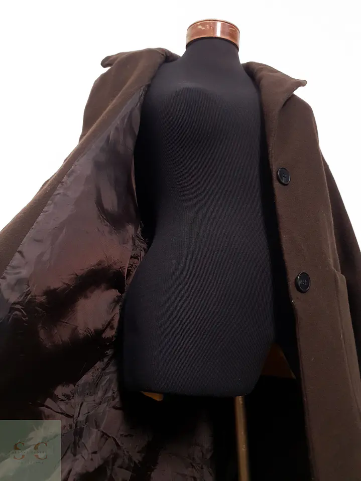 Abrigo Mujer Chocolate Talla ML 12