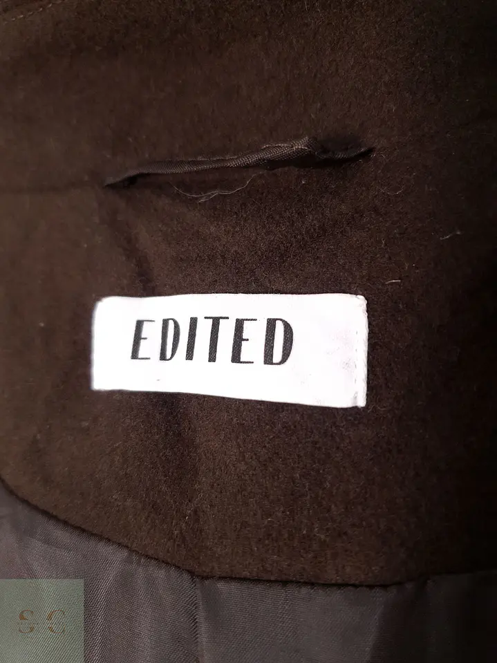 Abrigo Mujer Chocolate Talla ML 14