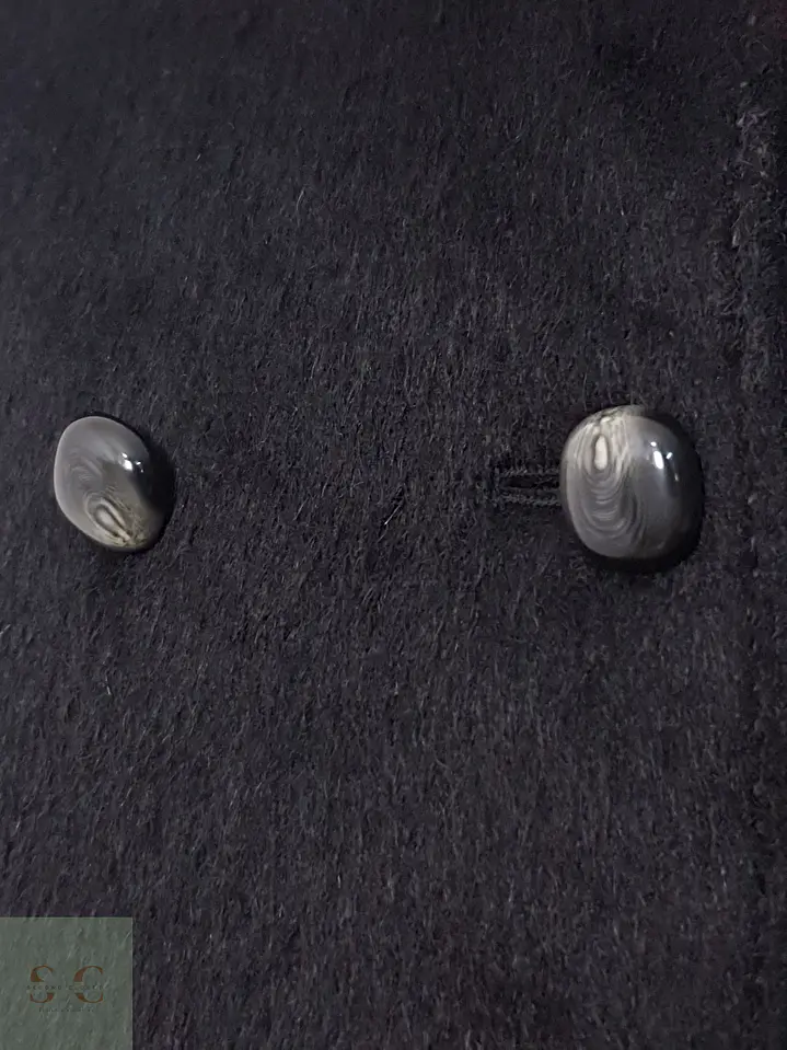 Abrigo Mujer Llama Negro Talla ML 10