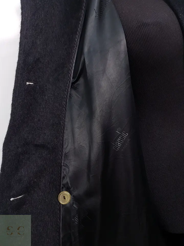 Abrigo Mujer Llama Negro Talla ML 17