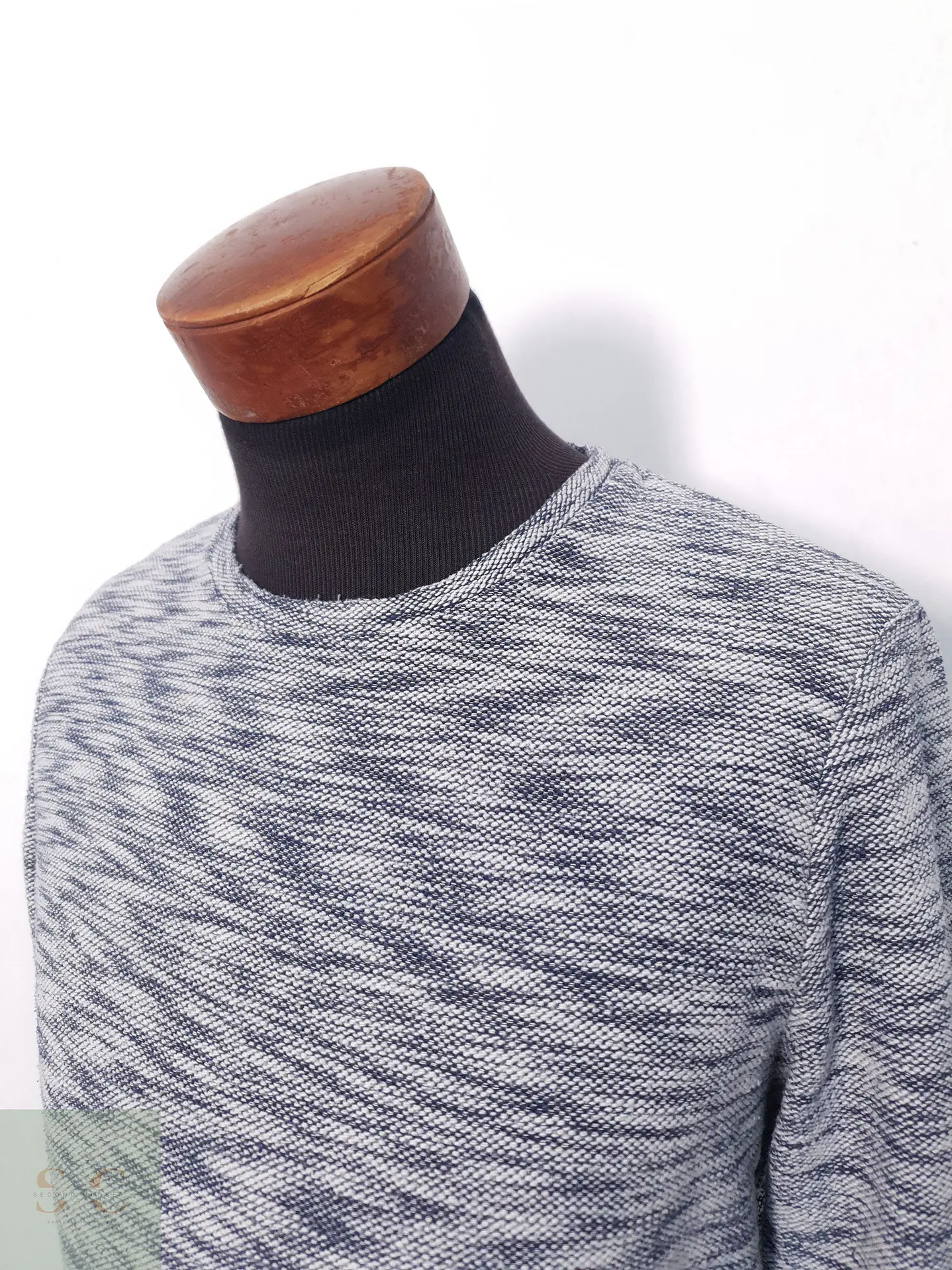 Suéter Hombre Blend Gris Jaspeado Talla L 2