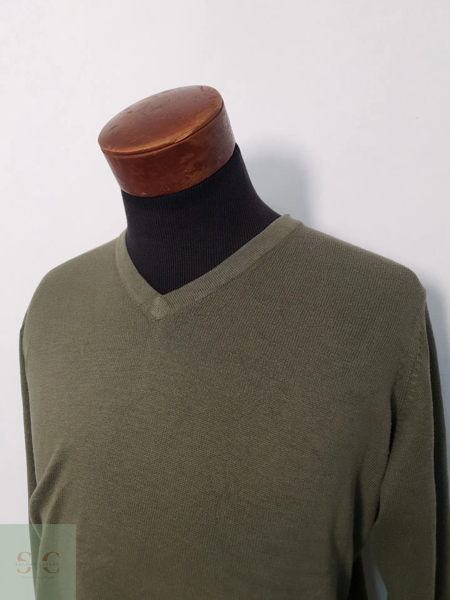 Suéter Hombre Long Island Verde Ligero Talla M 3