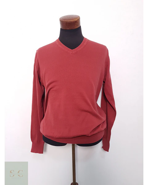 Suéter Hombre Man Rojo Ligero Talla L