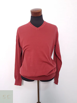 Suéter Hombre Man Rojo Ligero Talla L