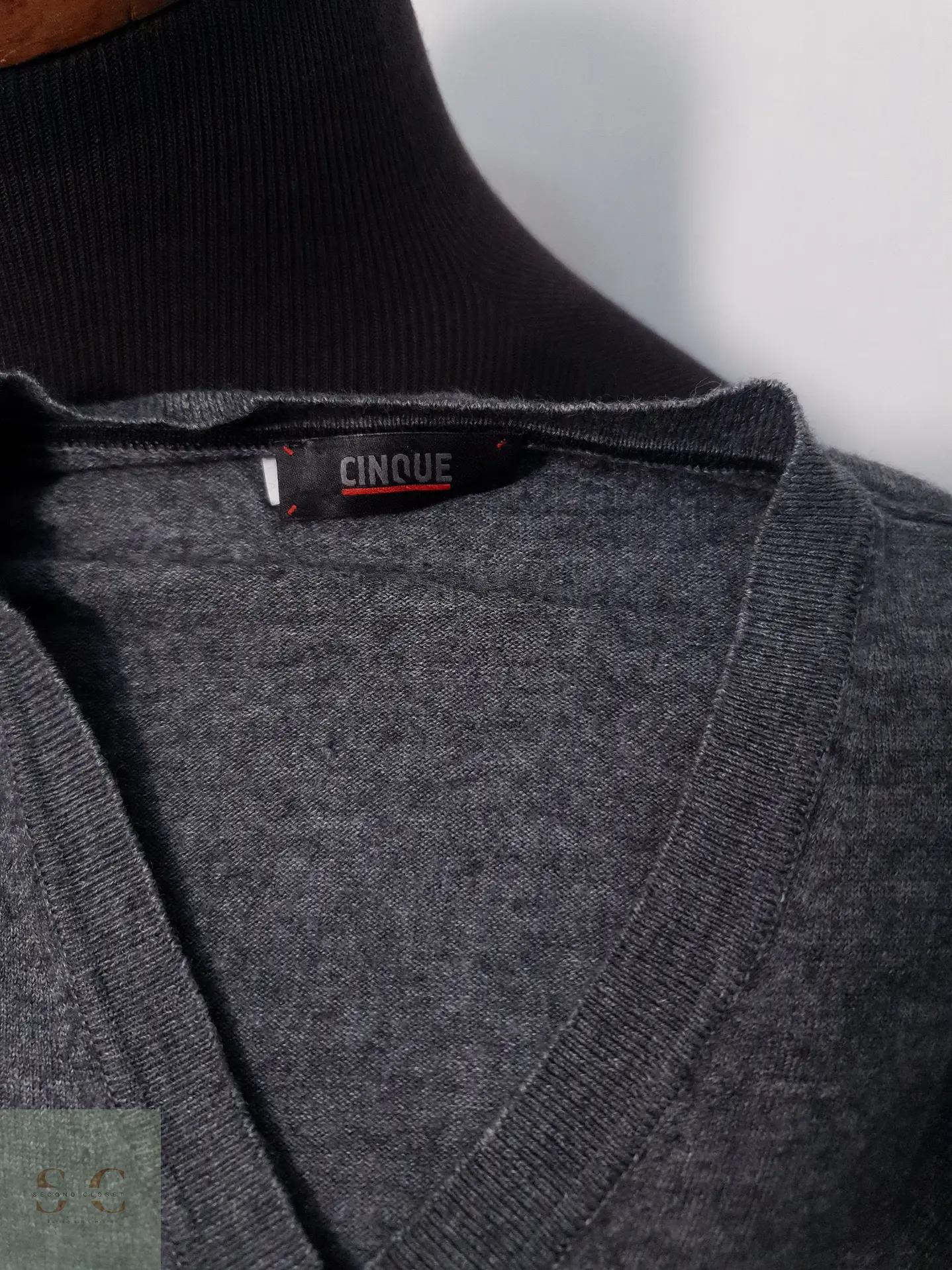 Suéter Hombre Cinque Gris Ligero Talla L 2