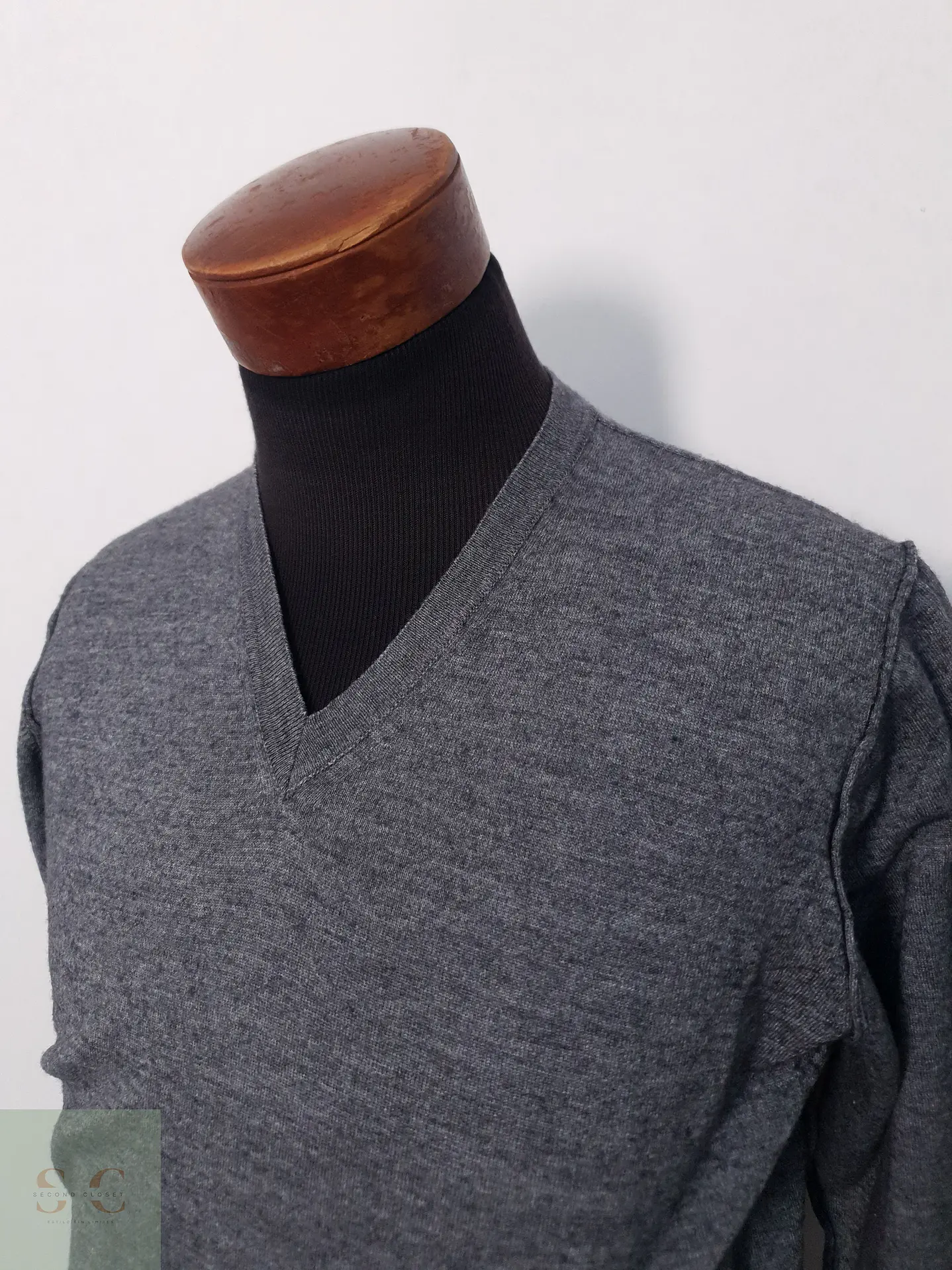 Suéter Hombre Cinque Gris Ligero Talla L 3