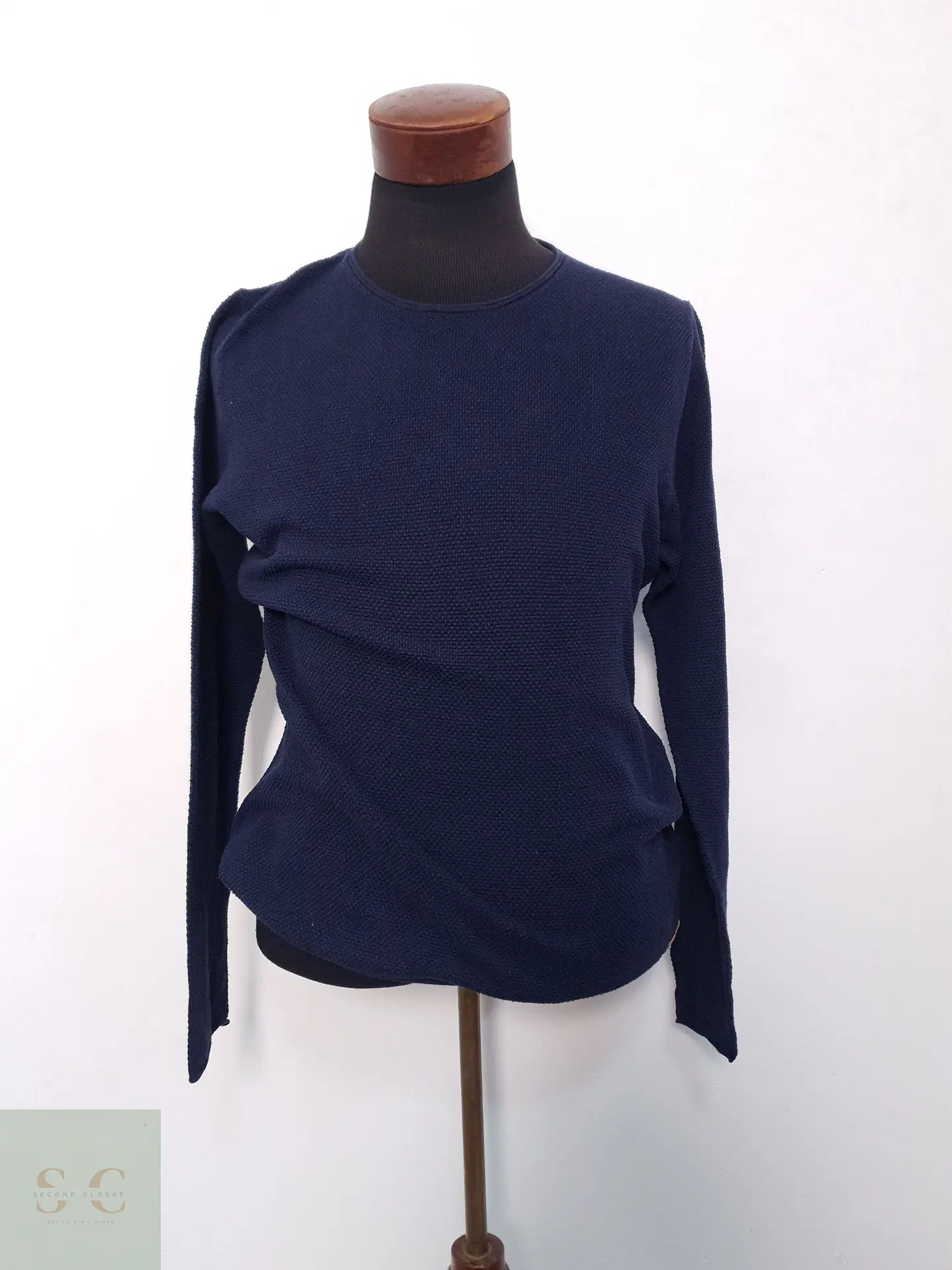 Suéter Hombre EDC Azul Ligero Talla L 1