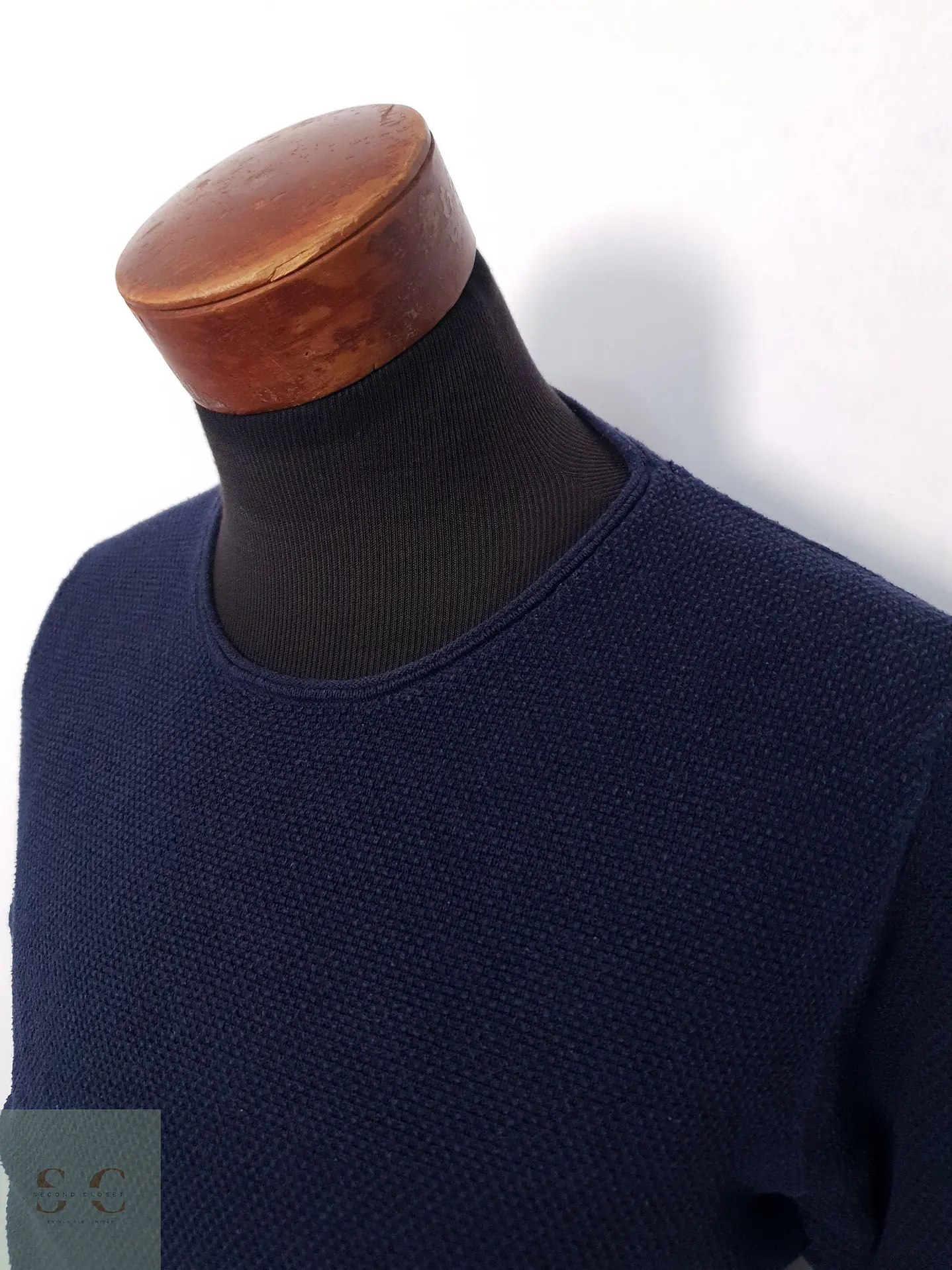Suéter Hombre EDC Azul Ligero Talla L 3