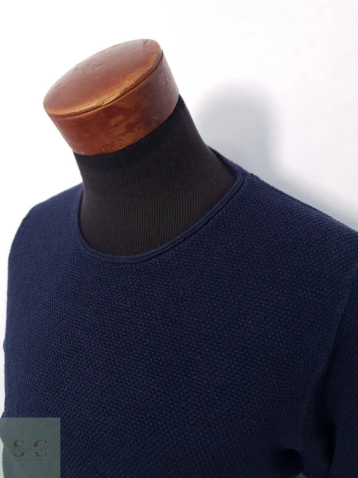 Suéter Hombre EDC Azul Ligero Talla L 3