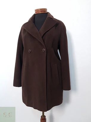 Abrigo lana y angora Burberry mujer lujo TALLA ML