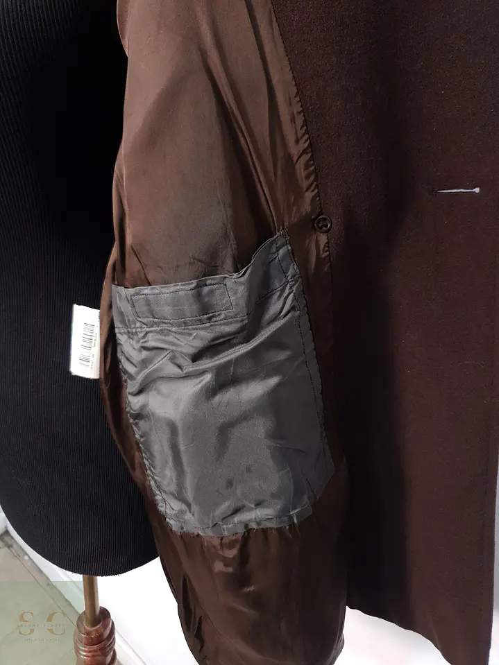 Abrigo lana y angora Burberry mujer lujo TALLA ML 8