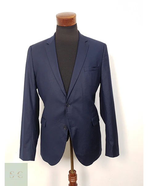 Blazer azul marino liso corte clásico Selected Homme TALLA ML