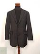 Blazer Seit 1931 lana virgen gris raya diplomática sastrería clásica TALLA XL - Miniatura 1