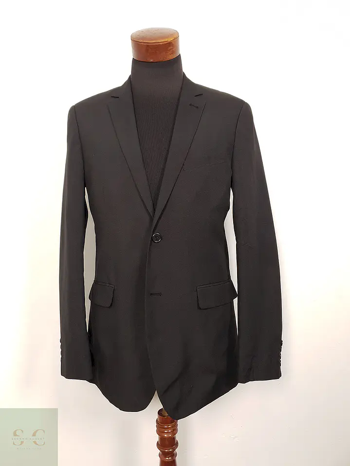 Blazer negro Cedarwood State sastrería clásica ligera TALLA S 2