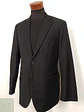 Blazer Hugo Boss negro lana virgen Pasini1 sastrería alemana TALLA M - Miniatura 4