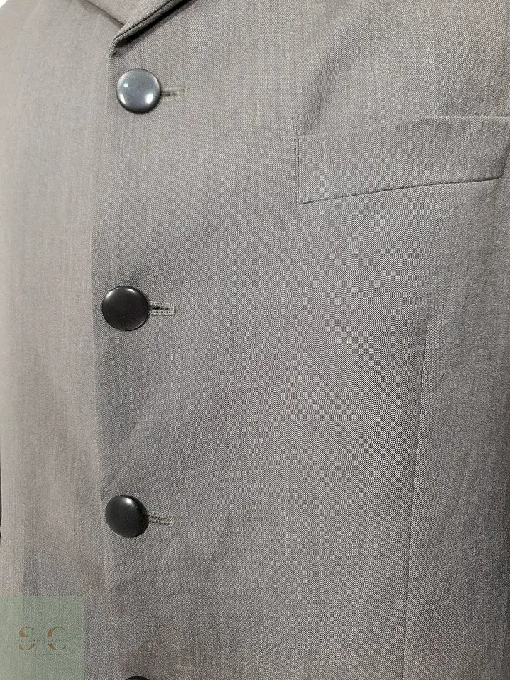 Blazer Wilvorst lana y seda gris sastrería alemana premium – TALLA L 2