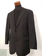 Blazer Seit 1931 lana virgen gris raya diplomática sastrería clásica TALLA XL - Miniatura 3