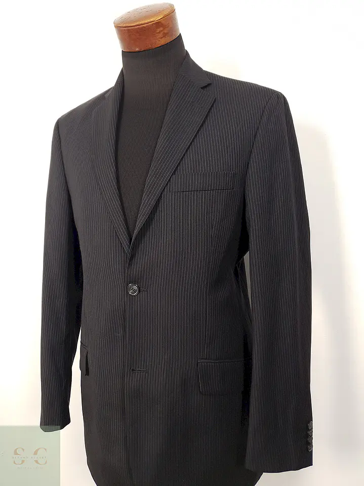 Blazer Ketro plomo a rayas sastrería clásica TALLA ML 3