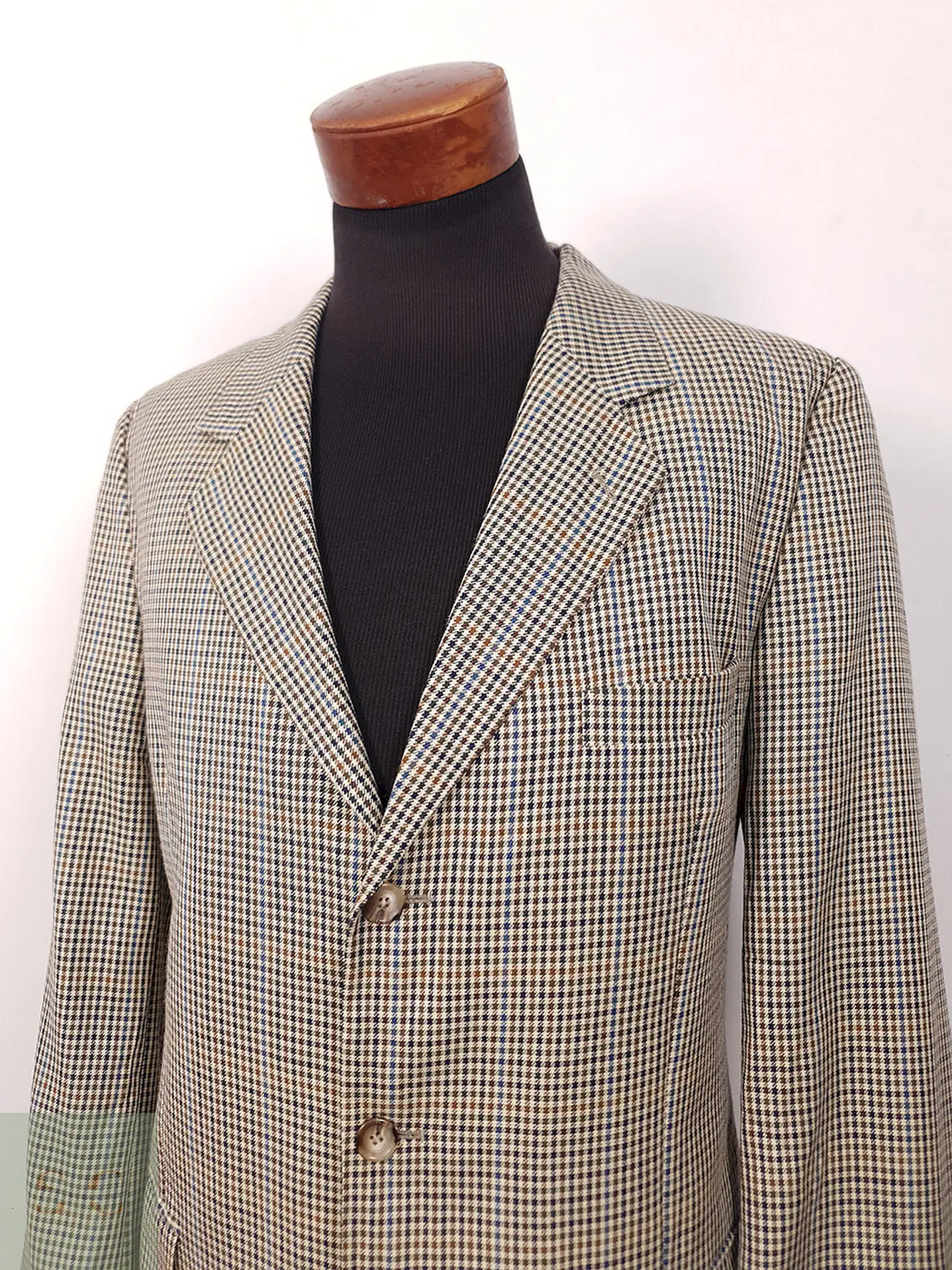 Blazer Barisal cuadro fino multicolor TALLA M 5