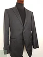 Blazer Roy Robson 100% lana virgen gris plomo sastrería alemana REDA TALLA M - Miniatura 3