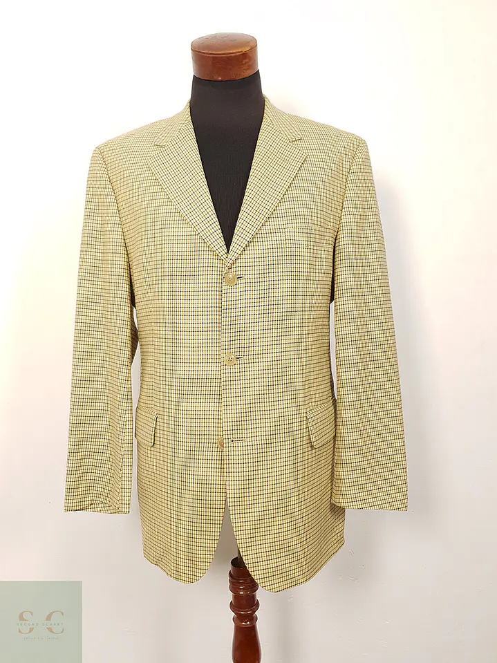 Blazer Roy Robson lana virgen cuadros premium TALLA LXL 1