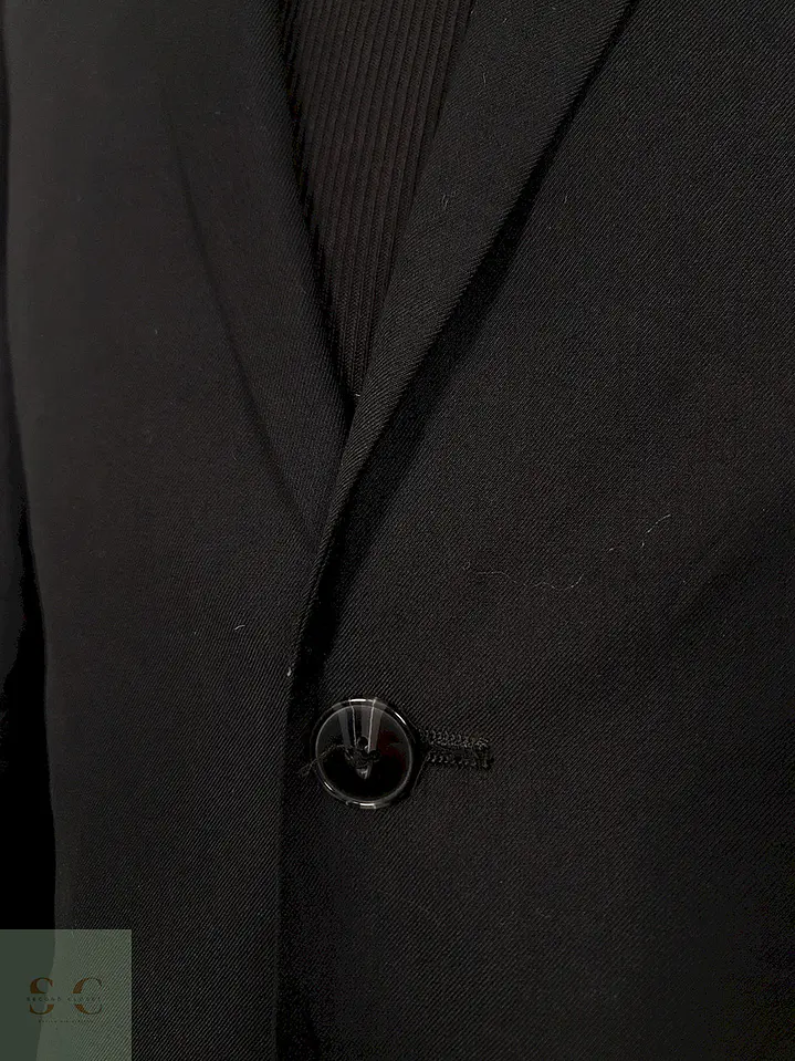 Blazer Angelo Litrico negro liso TALLA S 6