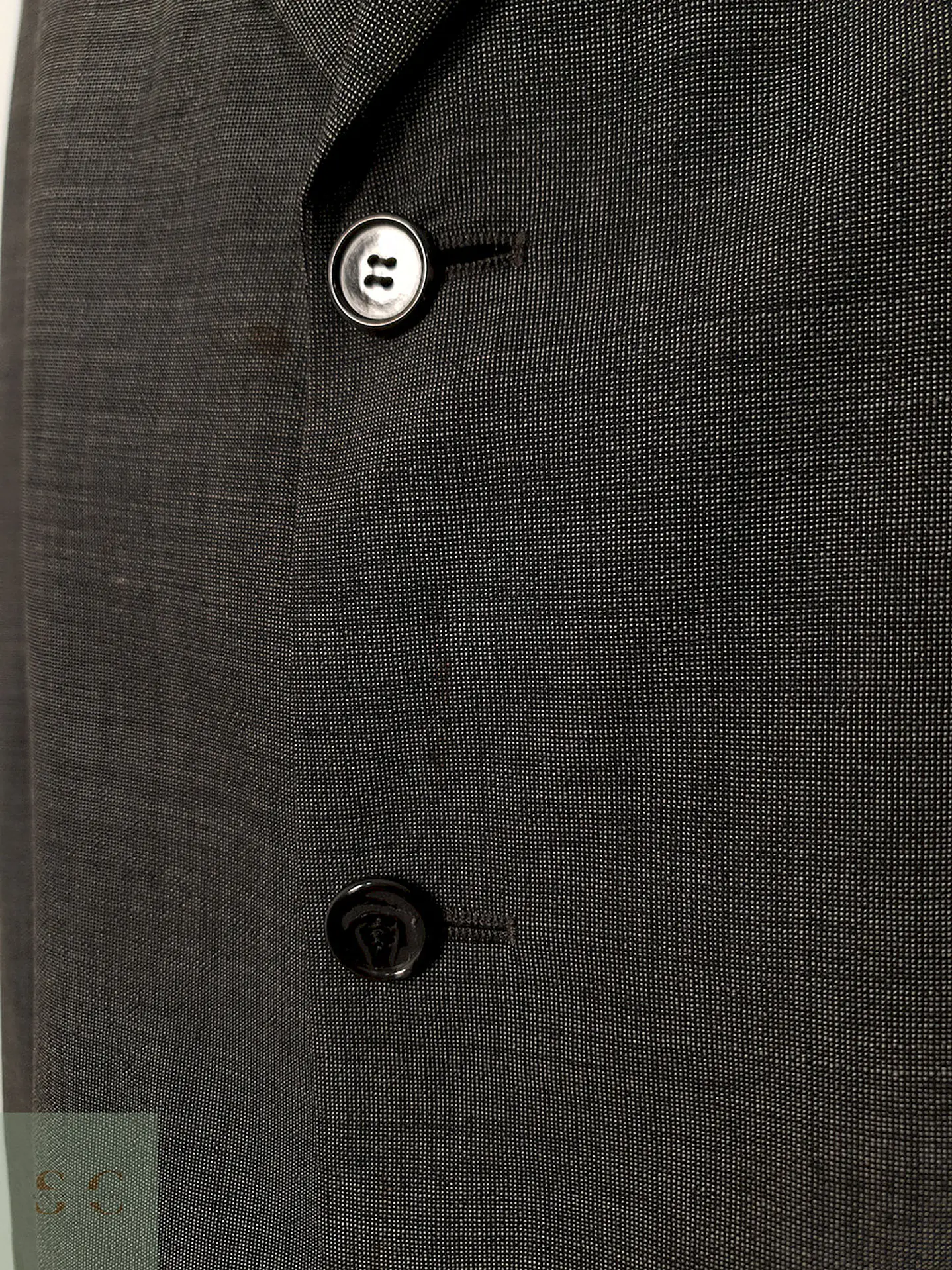 Blazer Digel gris 100% lana virgen Bi-Stretch sastrería alemana TALLA LXL 7