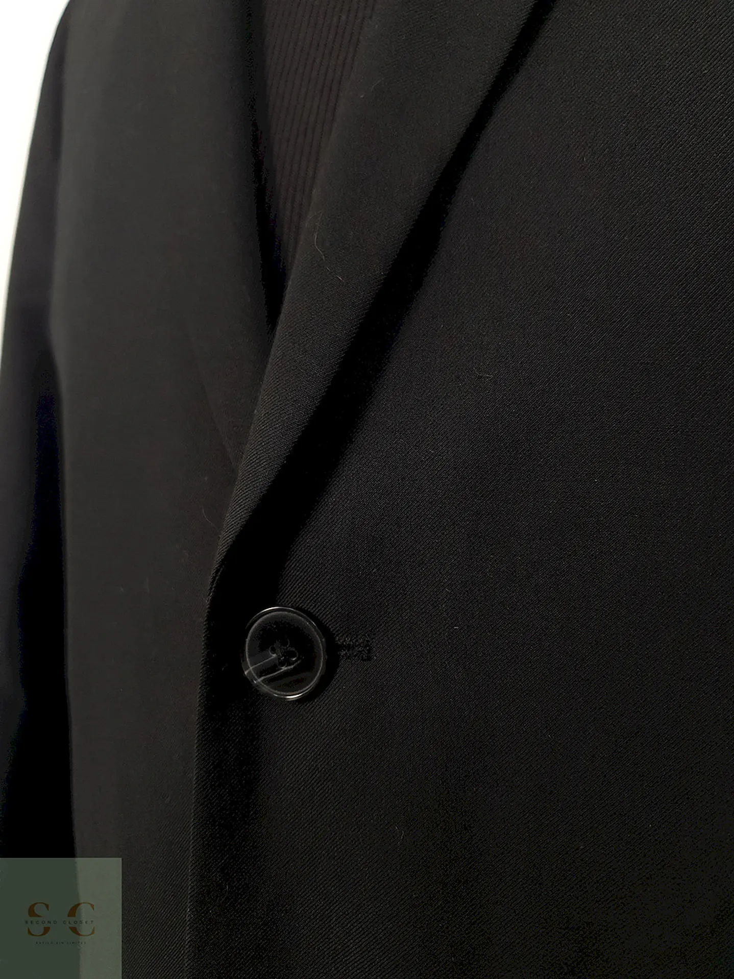 Blazer Angelo Litrico negro liso clásico TALLA S 5