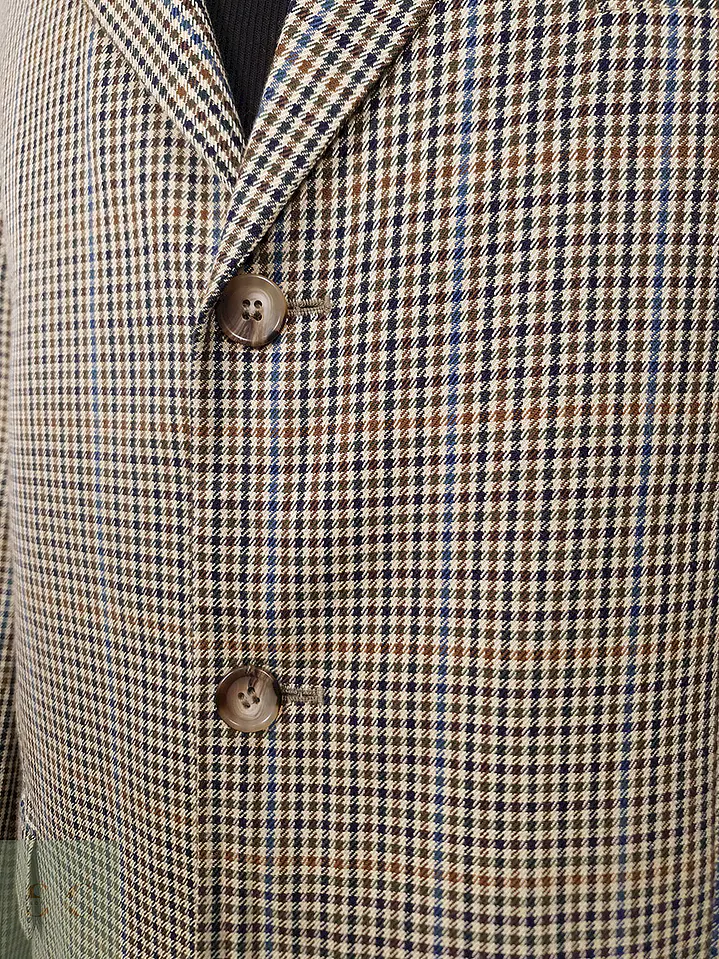 Blazer Barisal cuadro fino multicolor TALLA M 7