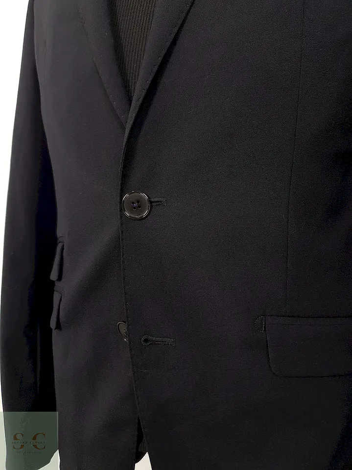 Blazer Lab4Style azul liso en lana virgen TALLA XS/S 4