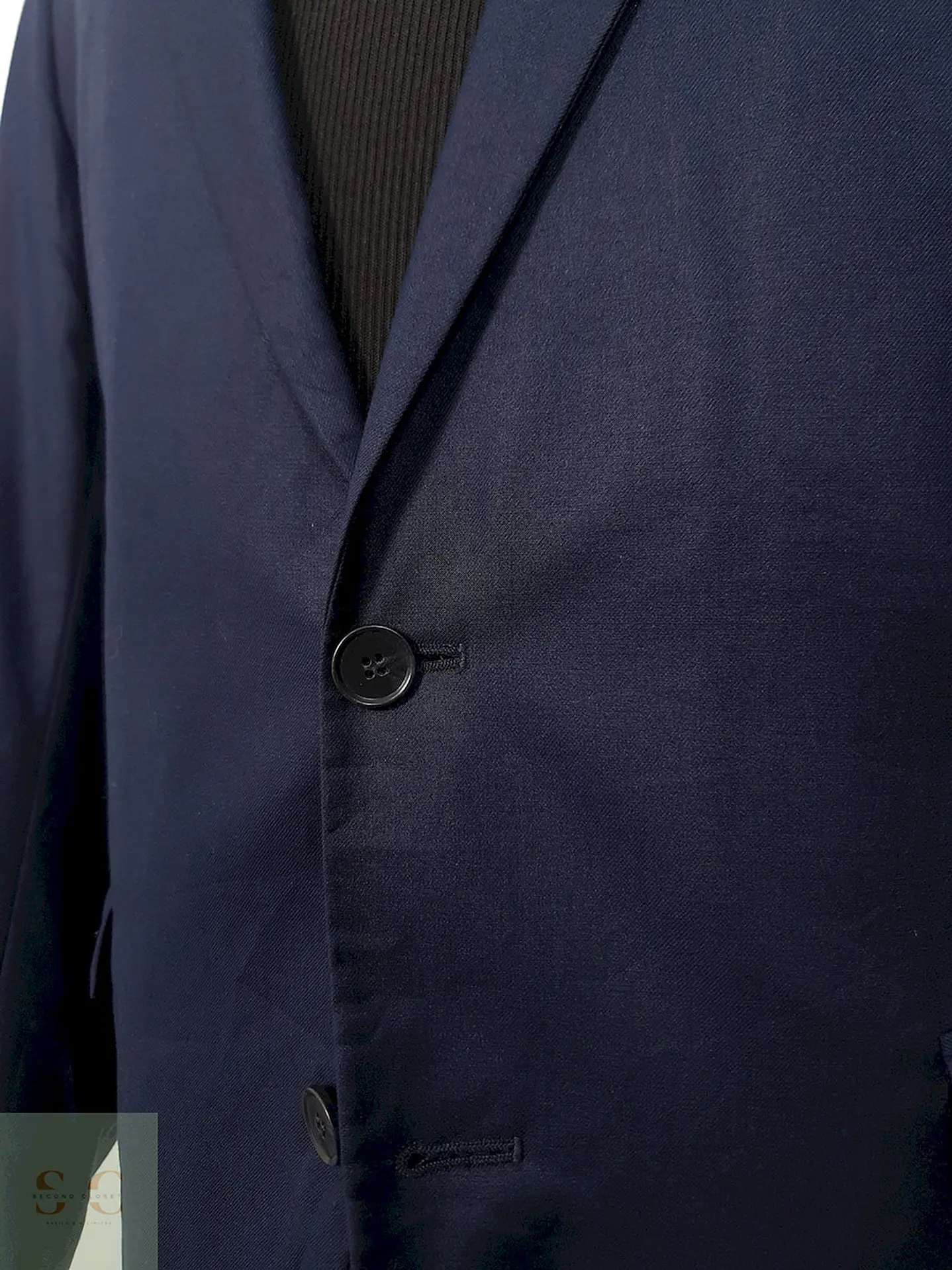 Blazer azul marino liso corte clásico Selected Homme TALLA ML 5