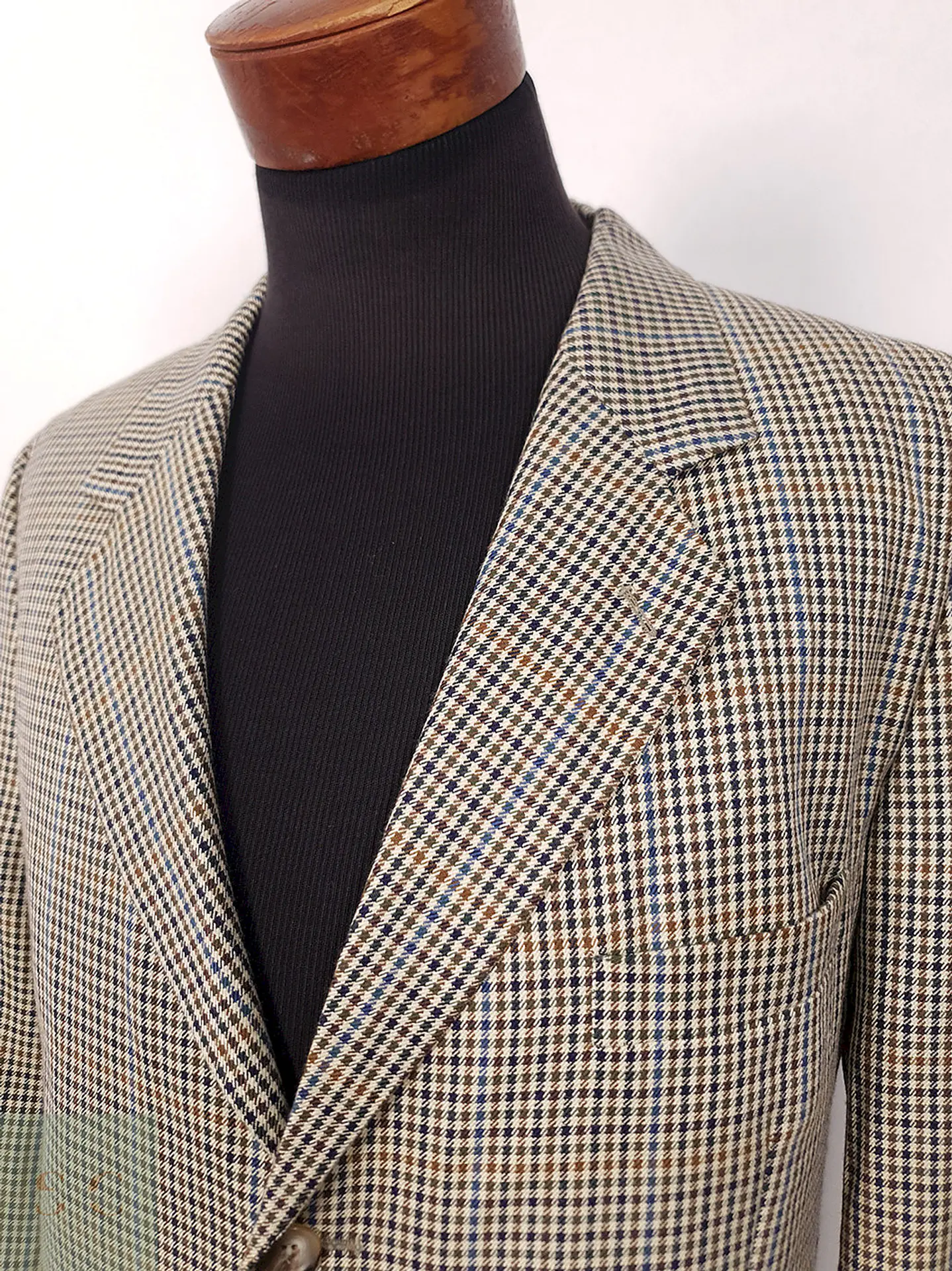 Blazer Barisal cuadro fino multicolor TALLA M 4