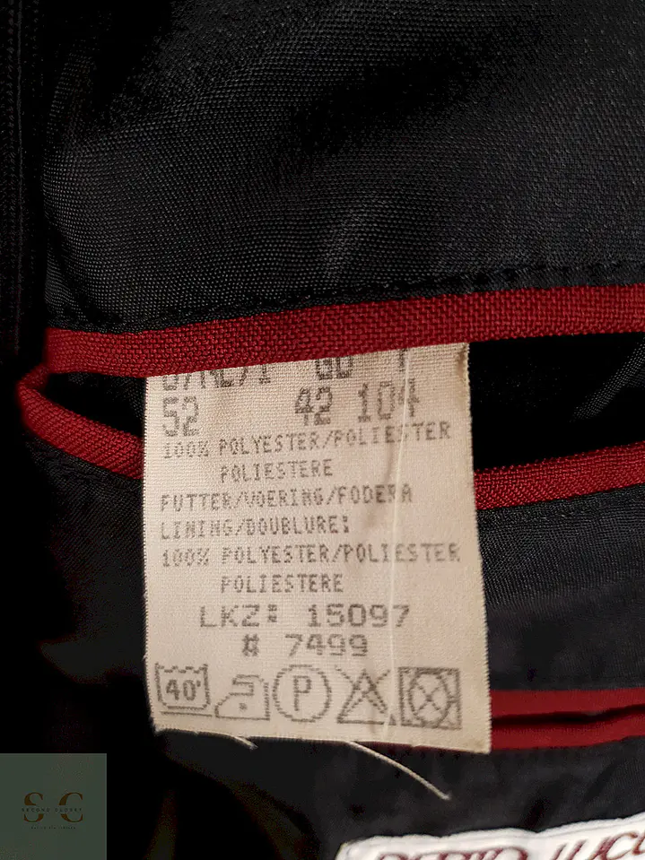 Blazer cruzado Berto Lucci rojo statement TALLA L 7