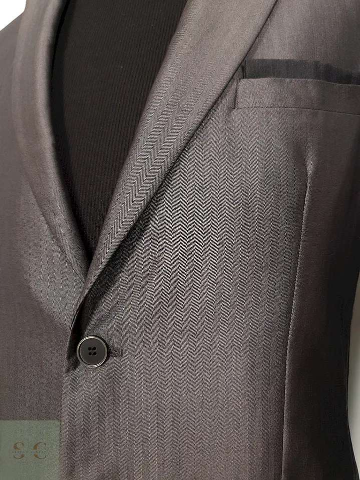 Blazer Angelo Litrico gris plata sastrería elegante TALLA M 6