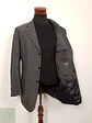 Blazer Digel gris 100% lana virgen Bi-Stretch sastrería alemana TALLA LXL - Miniatura 1