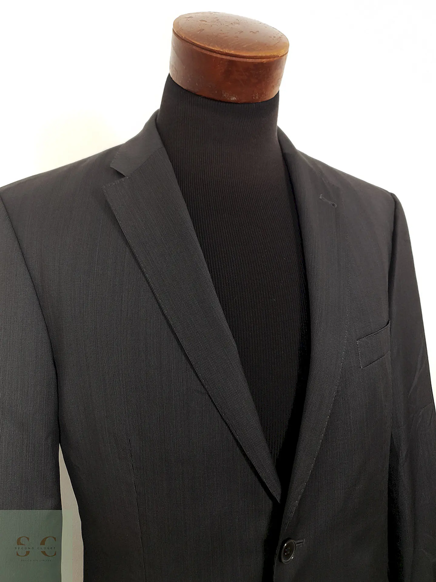 Blazer Roy Robson 100% lana virgen gris plomo sastrería alemana REDA TALLA M 5