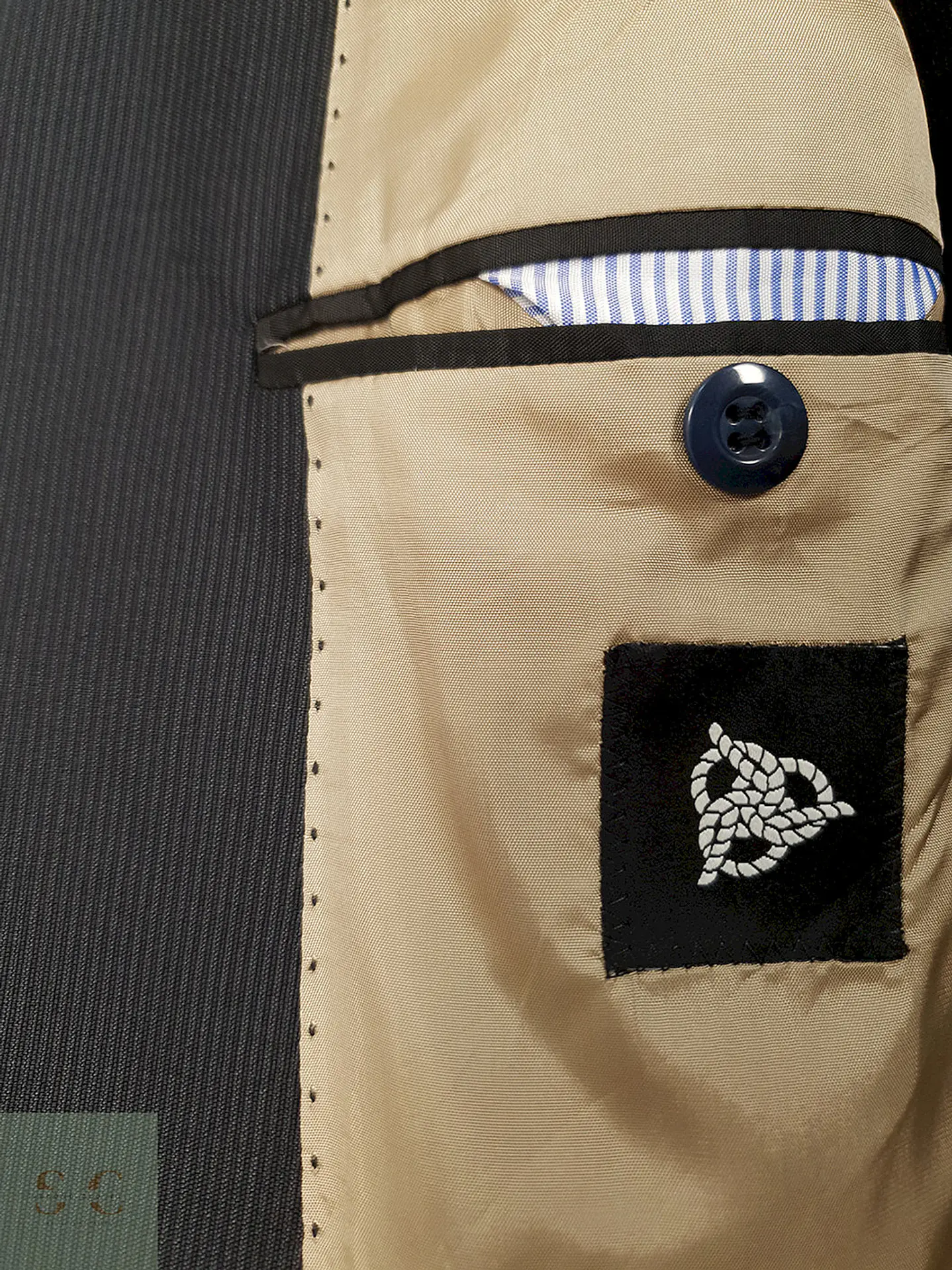 Blazer Roy Robson negro lana virgen Super 120 TALLA M 7