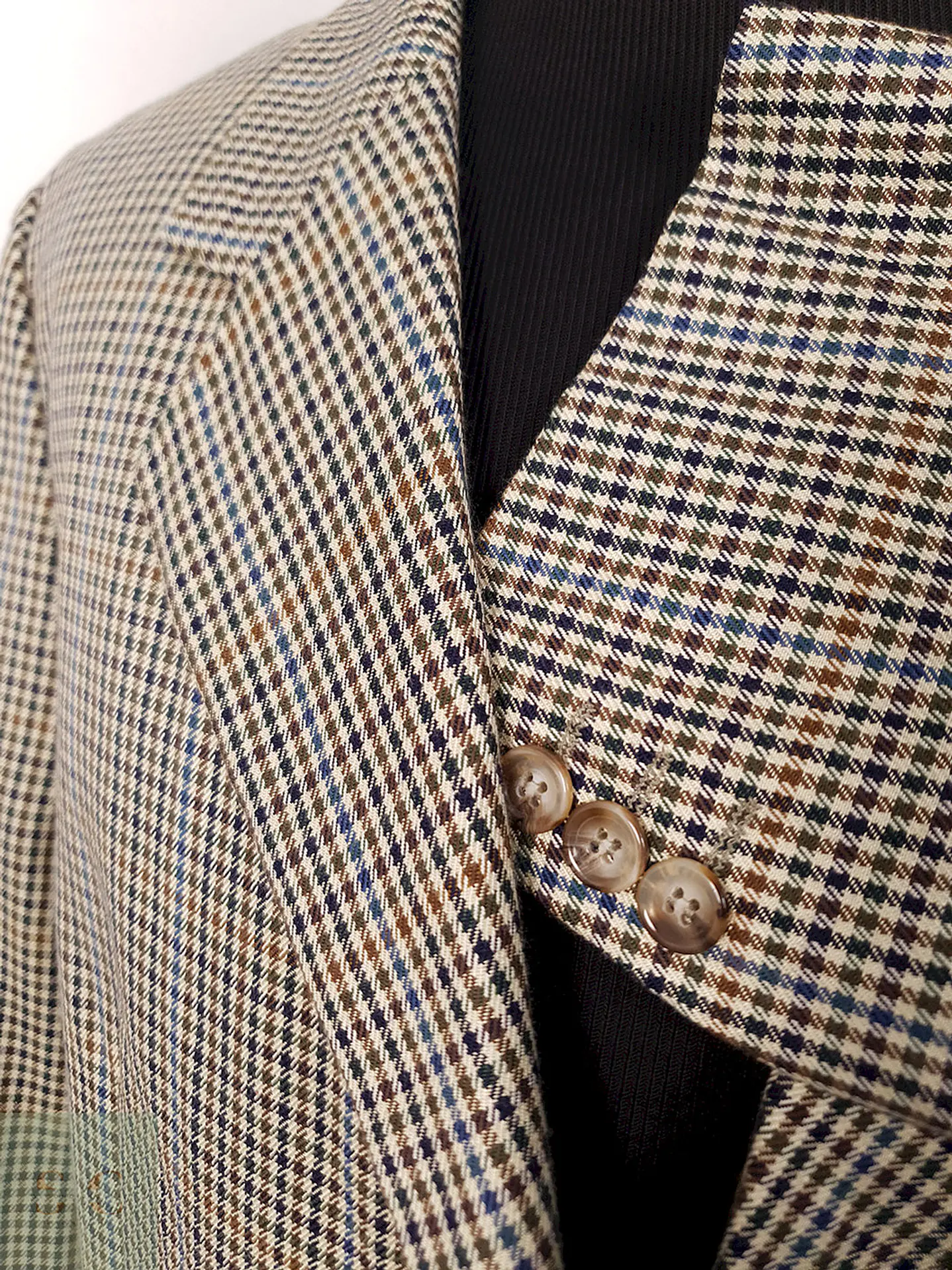 Blazer Barisal cuadro fino multicolor TALLA M 6