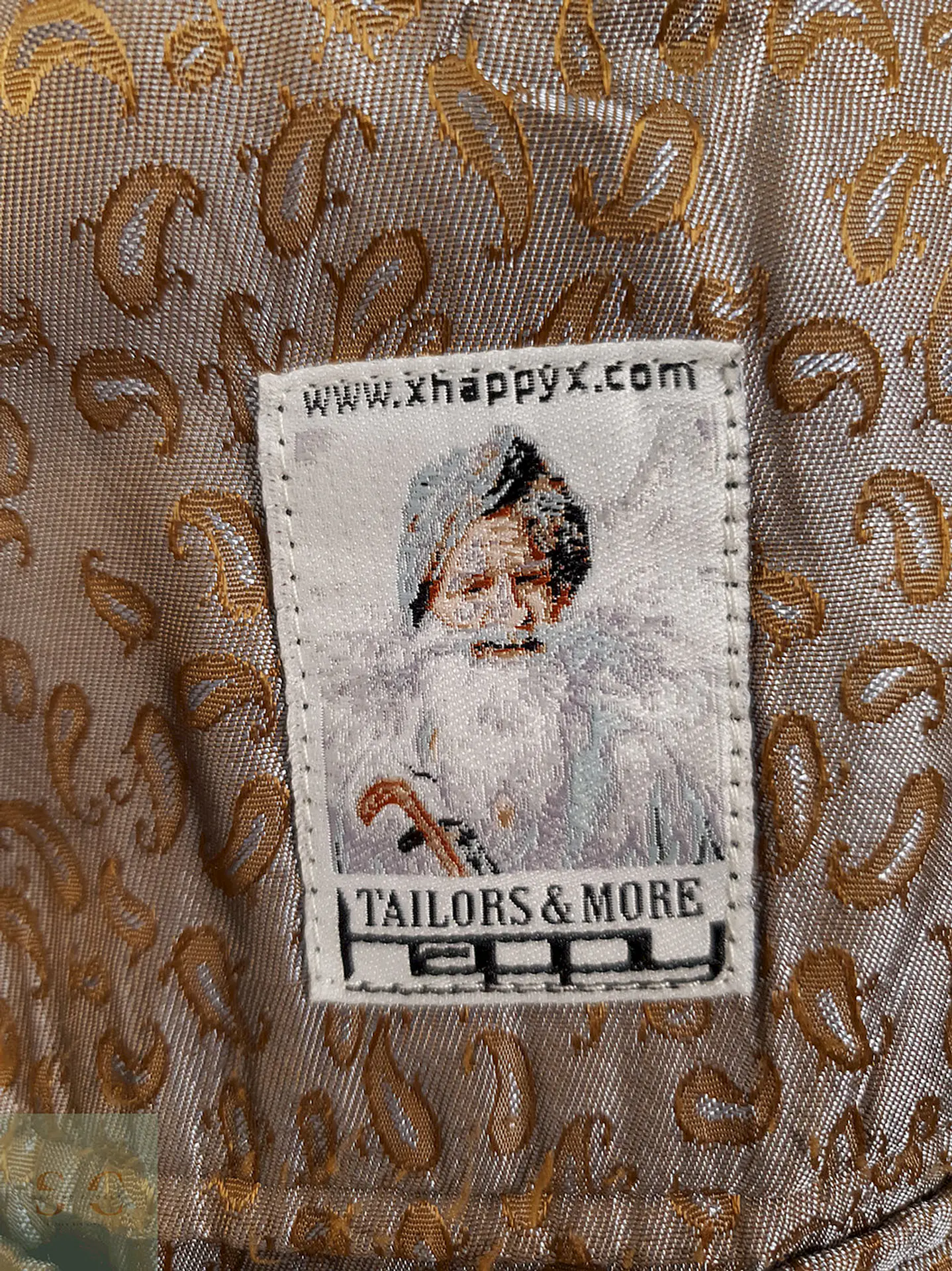 Blazer sastrería Happy lana azul clásico TALLA M 7