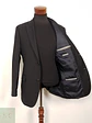 Blazer Hugo Boss negro lana virgen Pasini1 sastrería alemana TALLA M - Miniatura 2