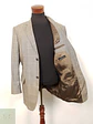 Blazer Humberto Roseti lana virgen cuadros sutiles TALLA LXL - Miniatura 1